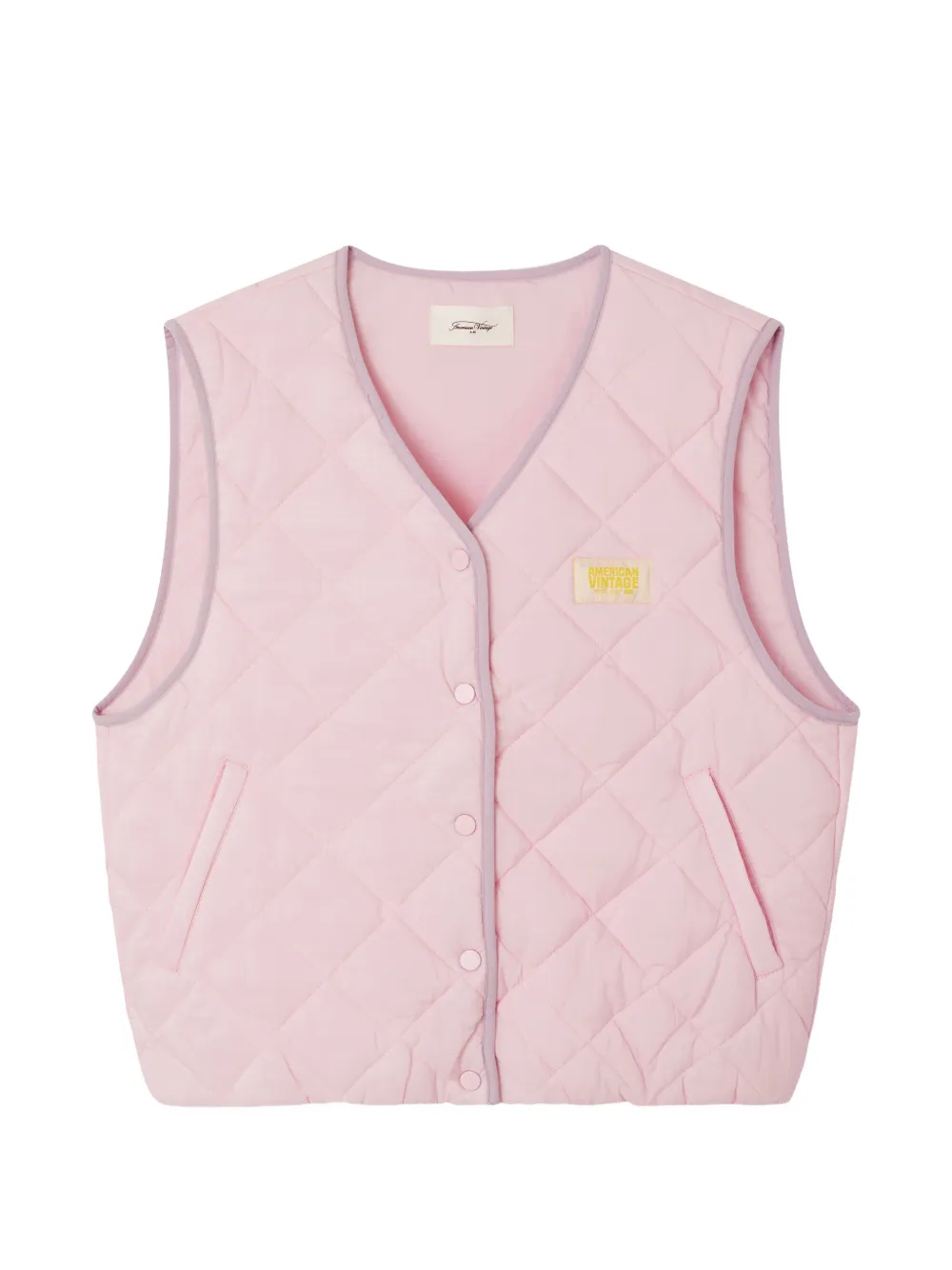 American Vintage Yupibam quilted jacket - Rosa