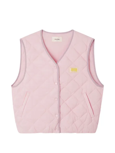 American Vintage Yupibam quilted gilet