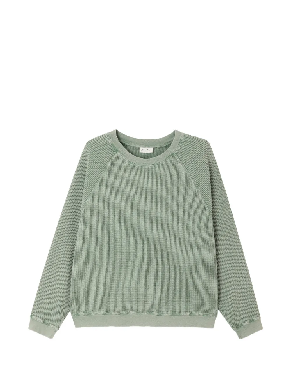 American Vintage Uscow raglan-sleeve sweatshirt - Grün