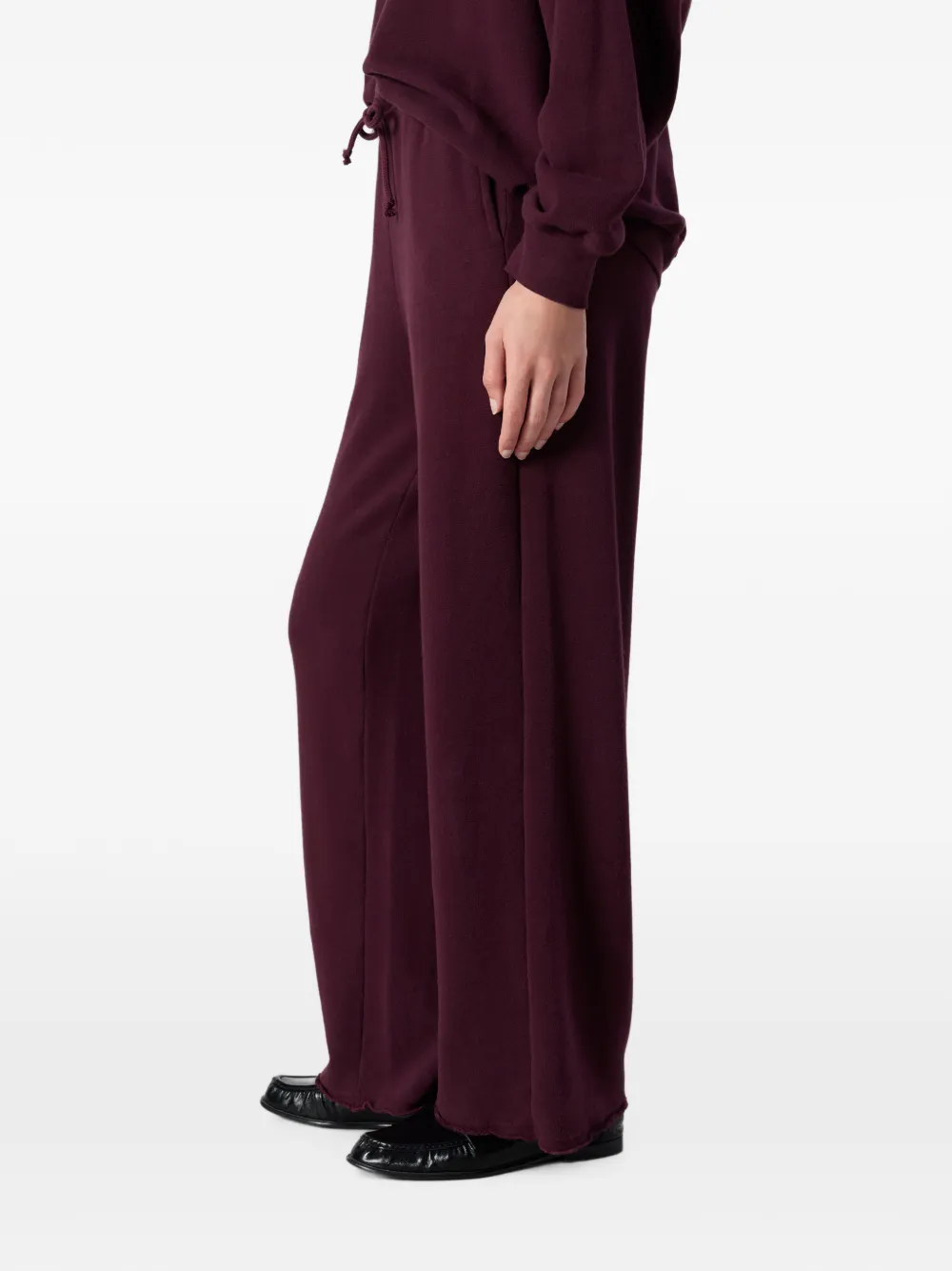 American Vintage Atubay drawstring track pants Rood
