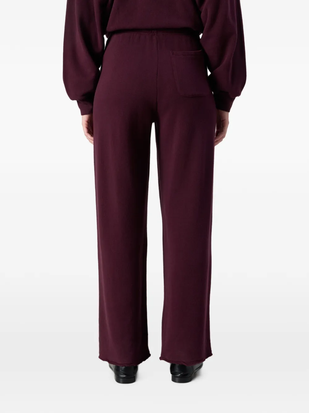 American Vintage Atubay drawstring track pants Rood