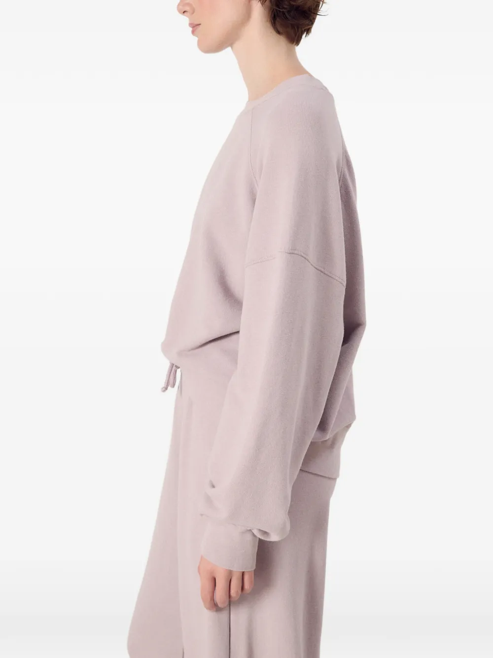 American Vintage Atubay sweater met raglan mouwen Roze