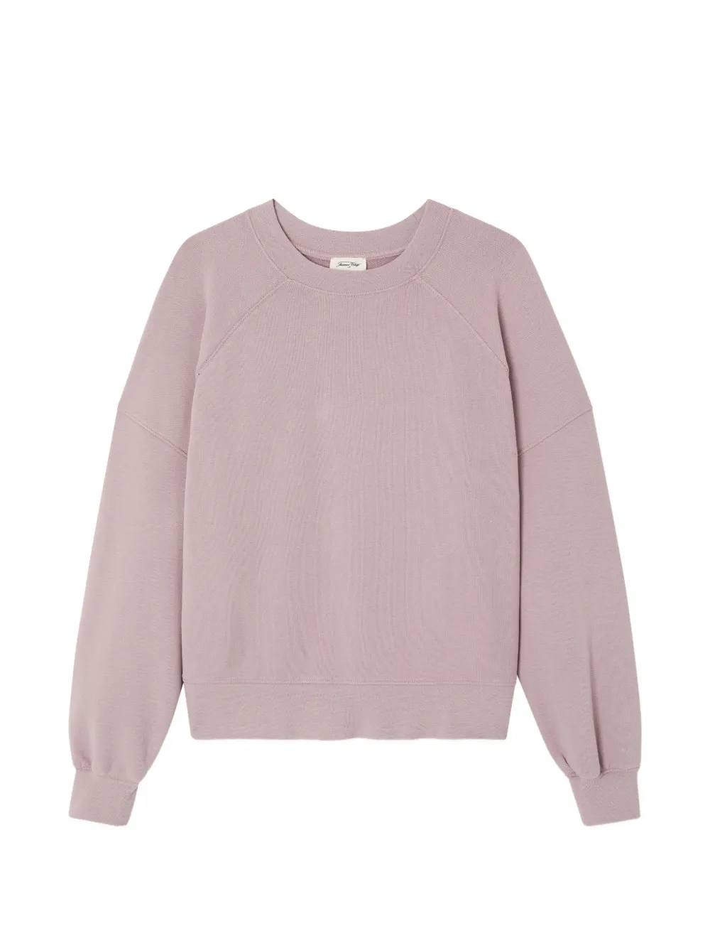 American Vintage Felpa Atubay con maniche raglan - Rosa