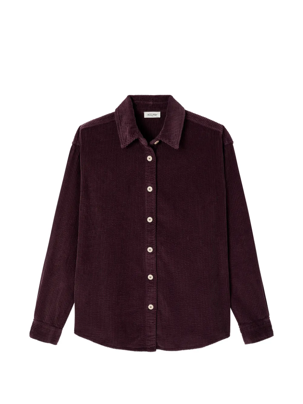 American Vintage Padow corduroy shirt - Violett