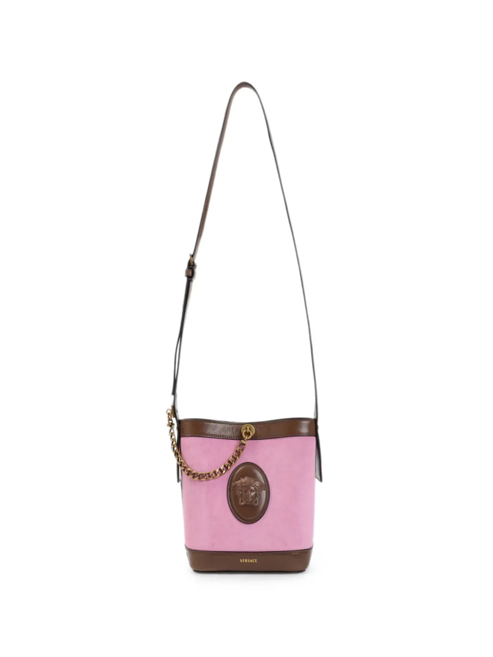 Versace Medusa chain-link shoulder bag - Rosa