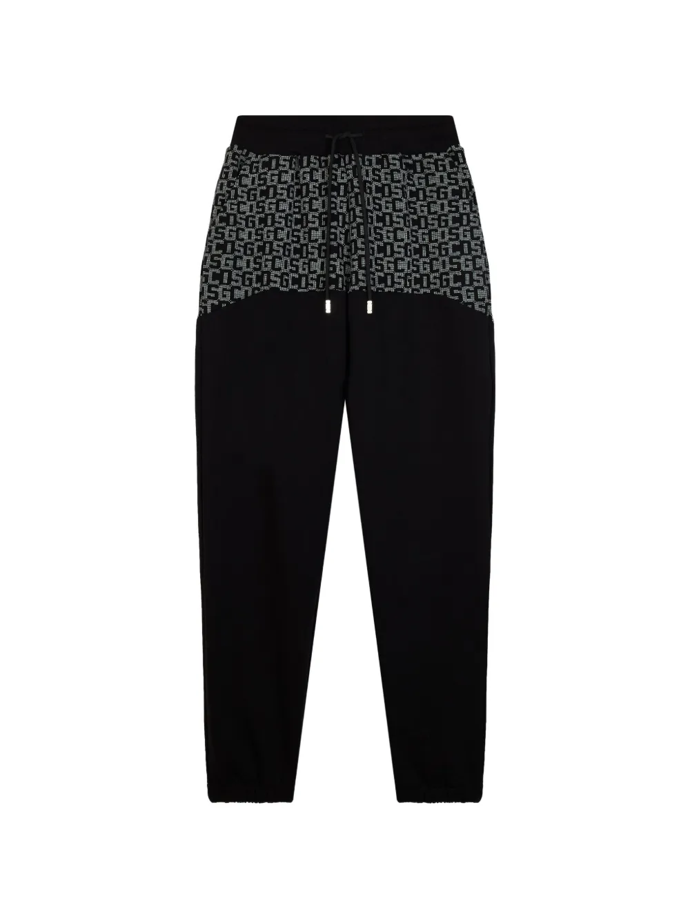 GCDS Pantaloni sportivi con monogramma - Nero