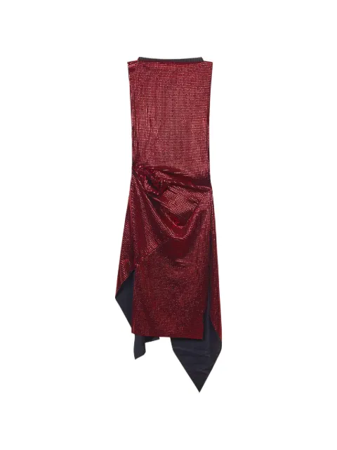 GCDS Asymmetrisches Midikleid