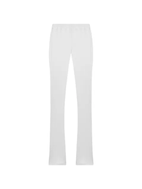 GCDS ribbed-knit leggings