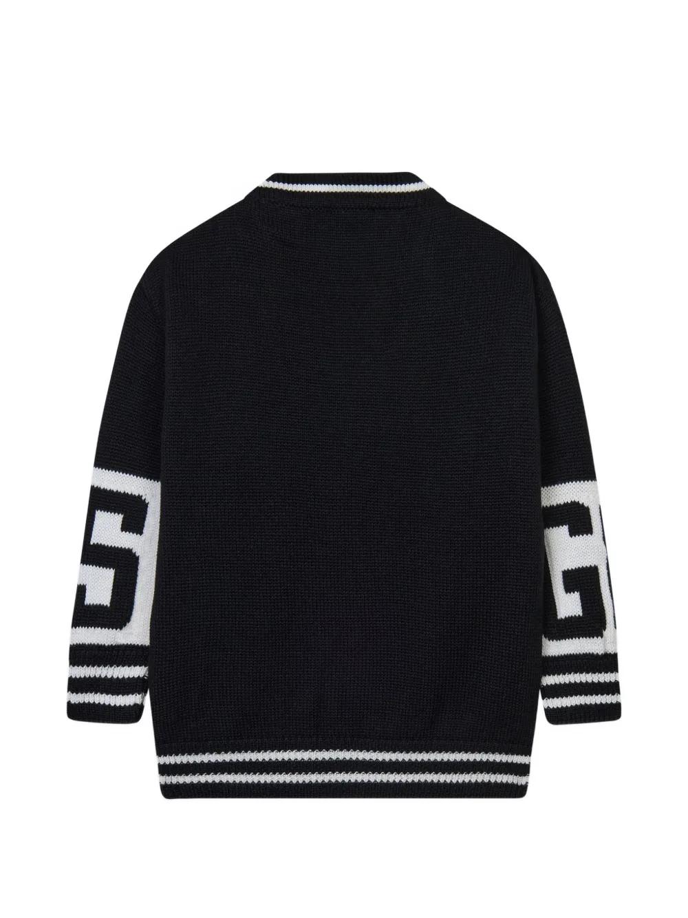 Gcds Kids Vest met V-hals Zwart