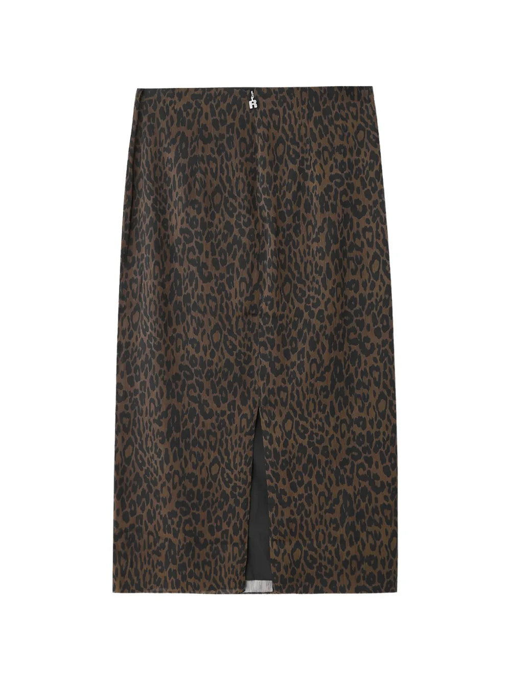 ROTATE BIRGER CHRISTENSEN leopard-print pencil skirt - Marrone