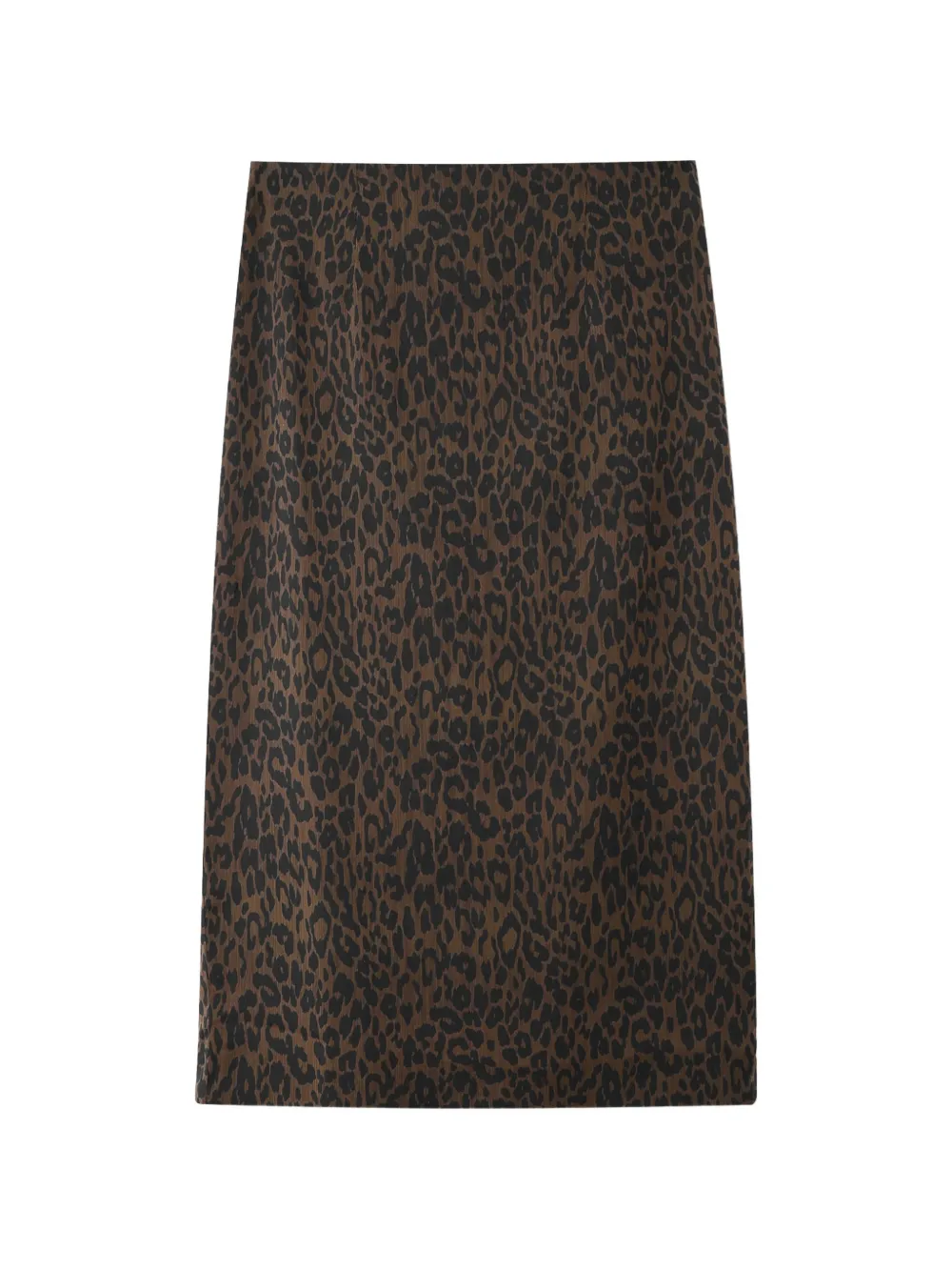 ROTATE BIRGER CHRISTENSEN Kokerrok met luipaardprint Bruin