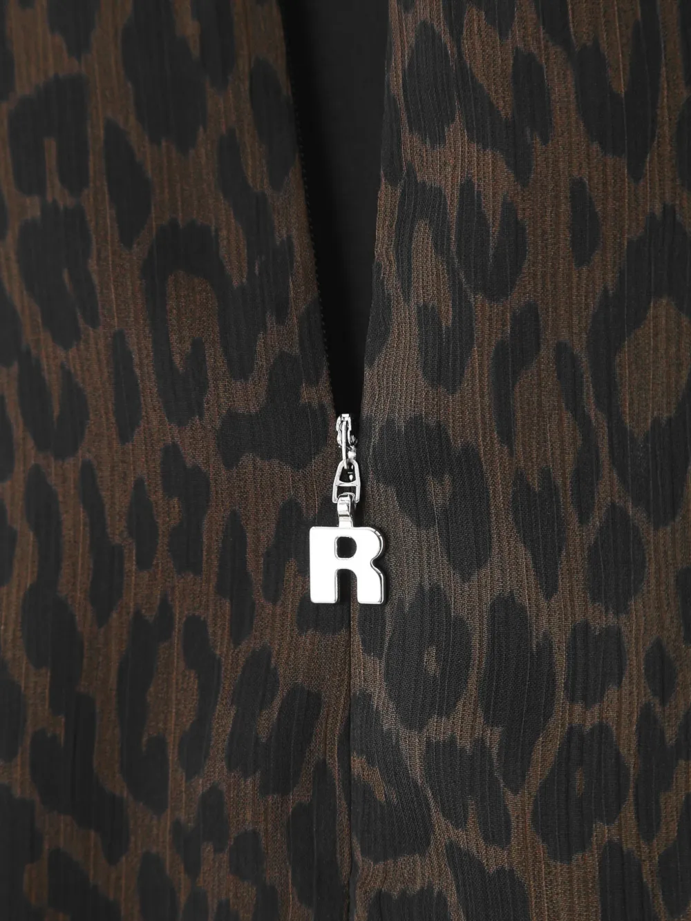 ROTATE BIRGER CHRISTENSEN Kokerrok met luipaardprint Bruin