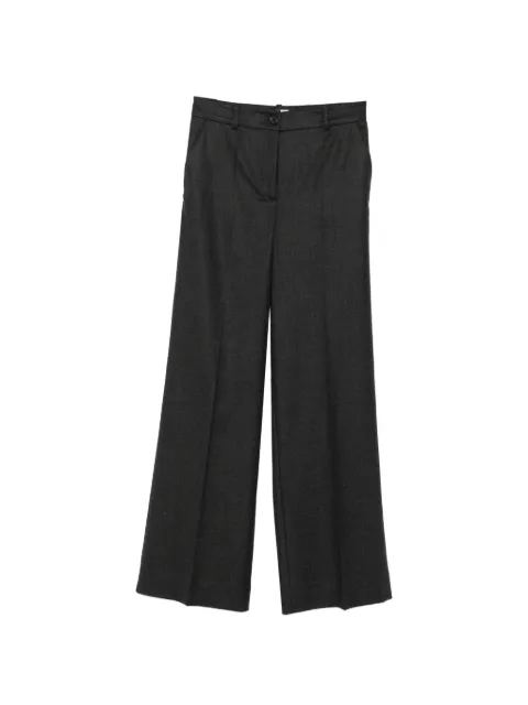 P.A.R.O.S.H. pressed-crease trousers