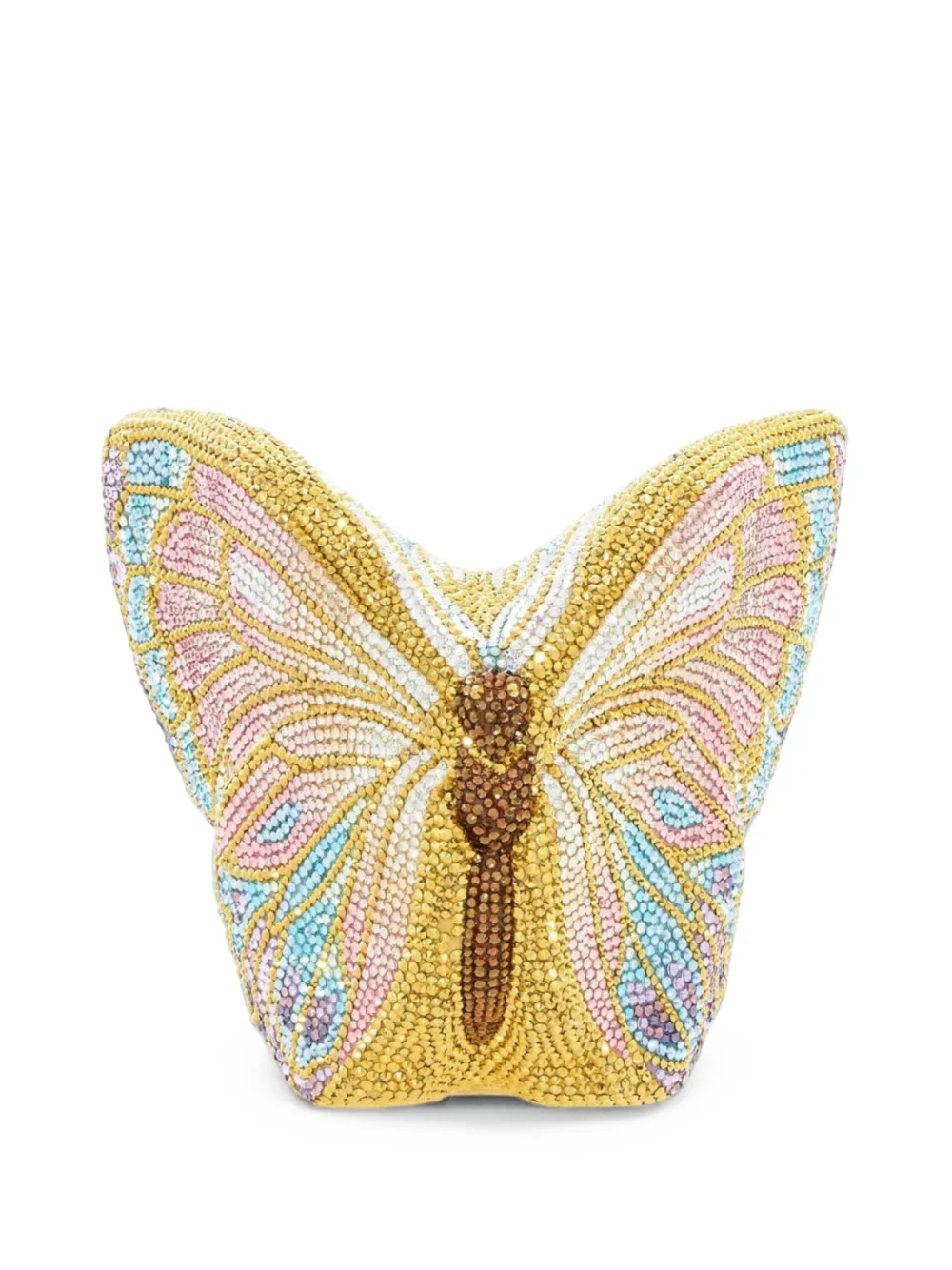 Judith Leiber Serafina Clutch mit Kristallen - Gelb