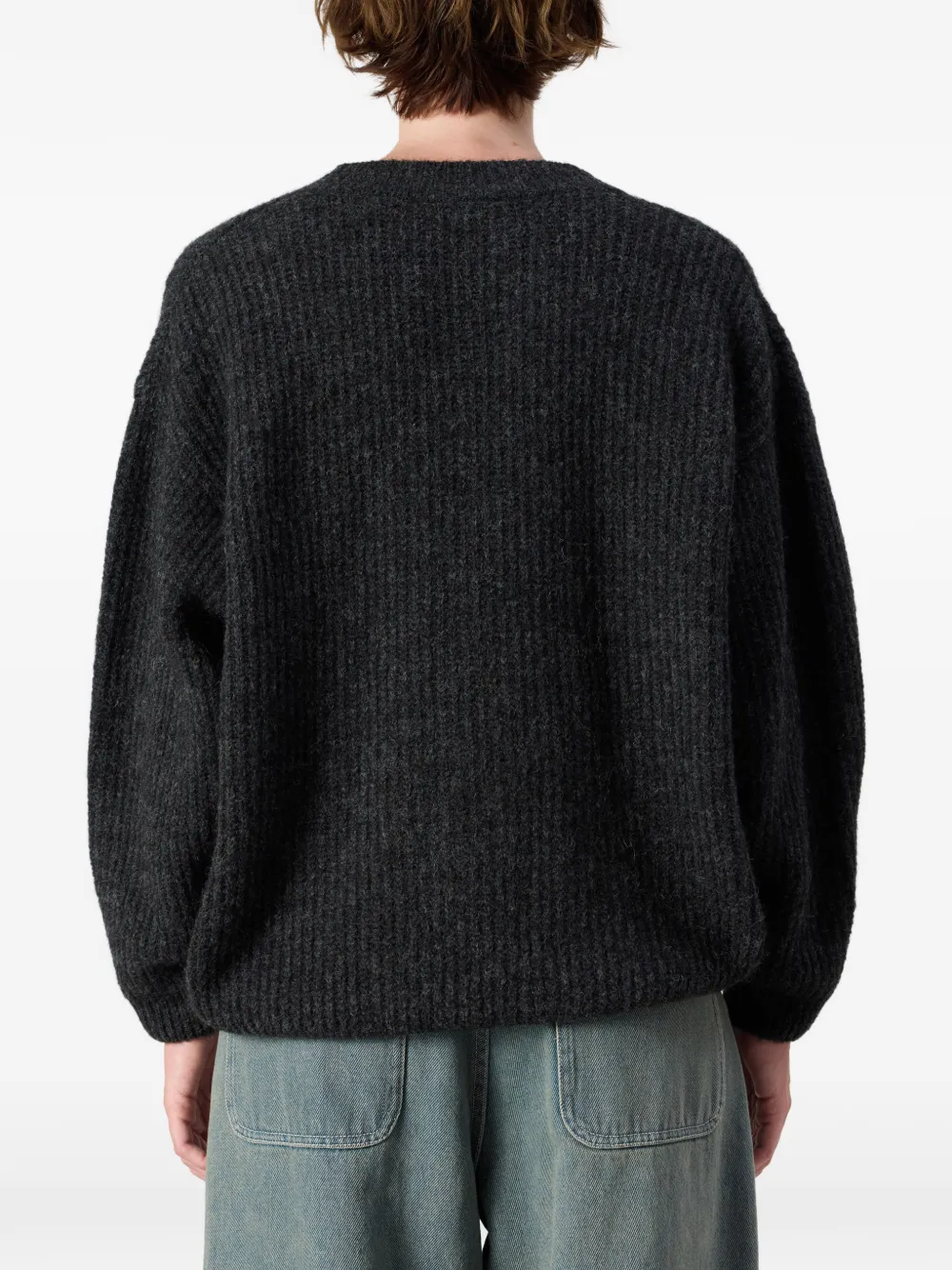 American Vintage East oversized vest Grijs