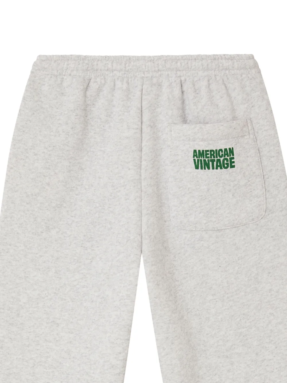 American Vintage Kids Baptown trainingsbroek met toelopende pijpen Grijs