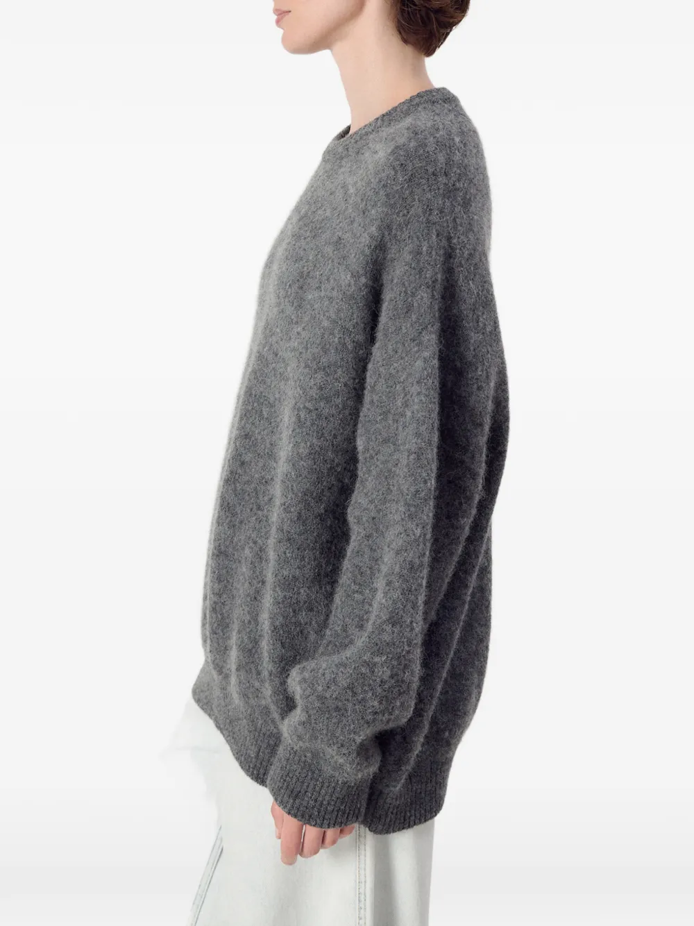 American Vintage Vitow oversized trui Grijs