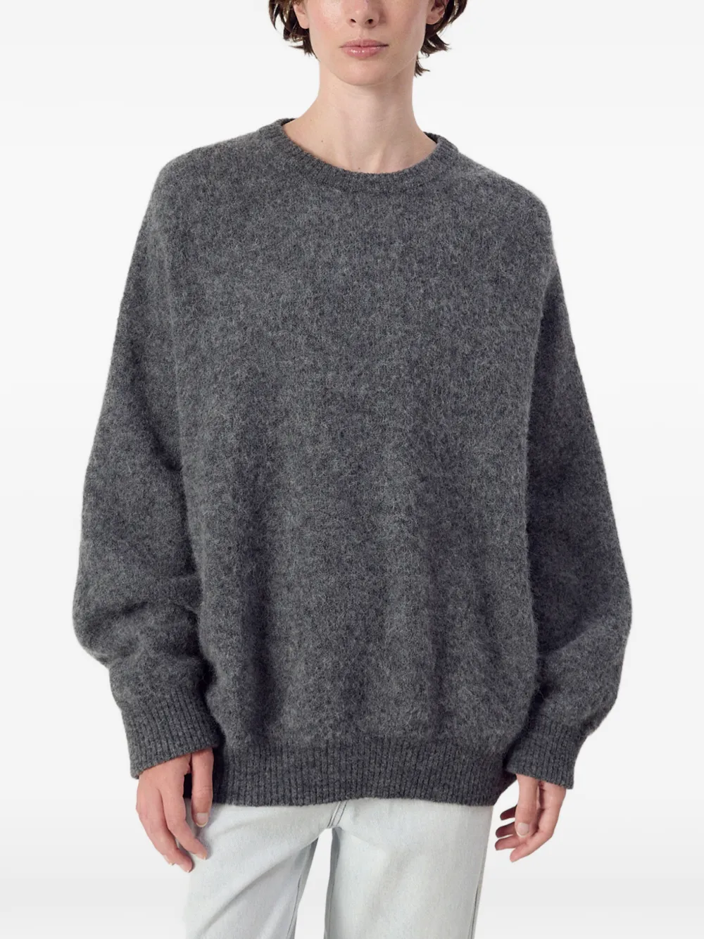 American Vintage Vitow oversized trui Grijs