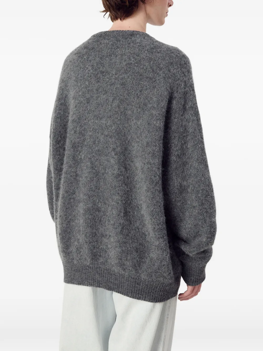 American Vintage Vitow oversized trui Grijs