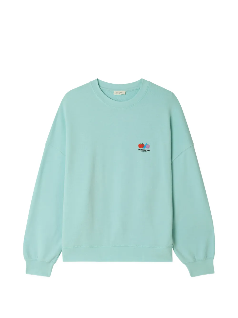 American Vintage Atubay logo-print sweatshirt - Grün