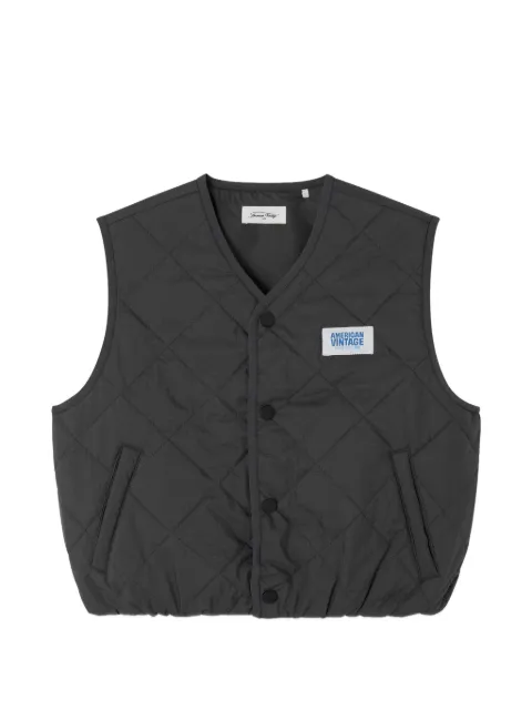 American Vintage Kids Yupibam quilted ripstop jacket