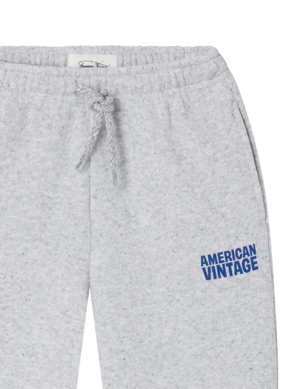American Vintage Kids Evona trainingsbroek met logo-print Grijs