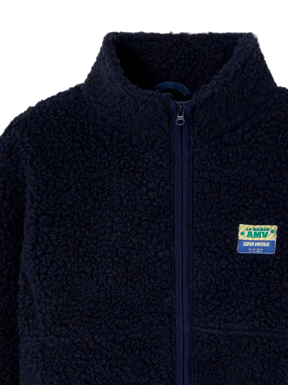 American Vintage Kids Hoktown bomberjack Blauw