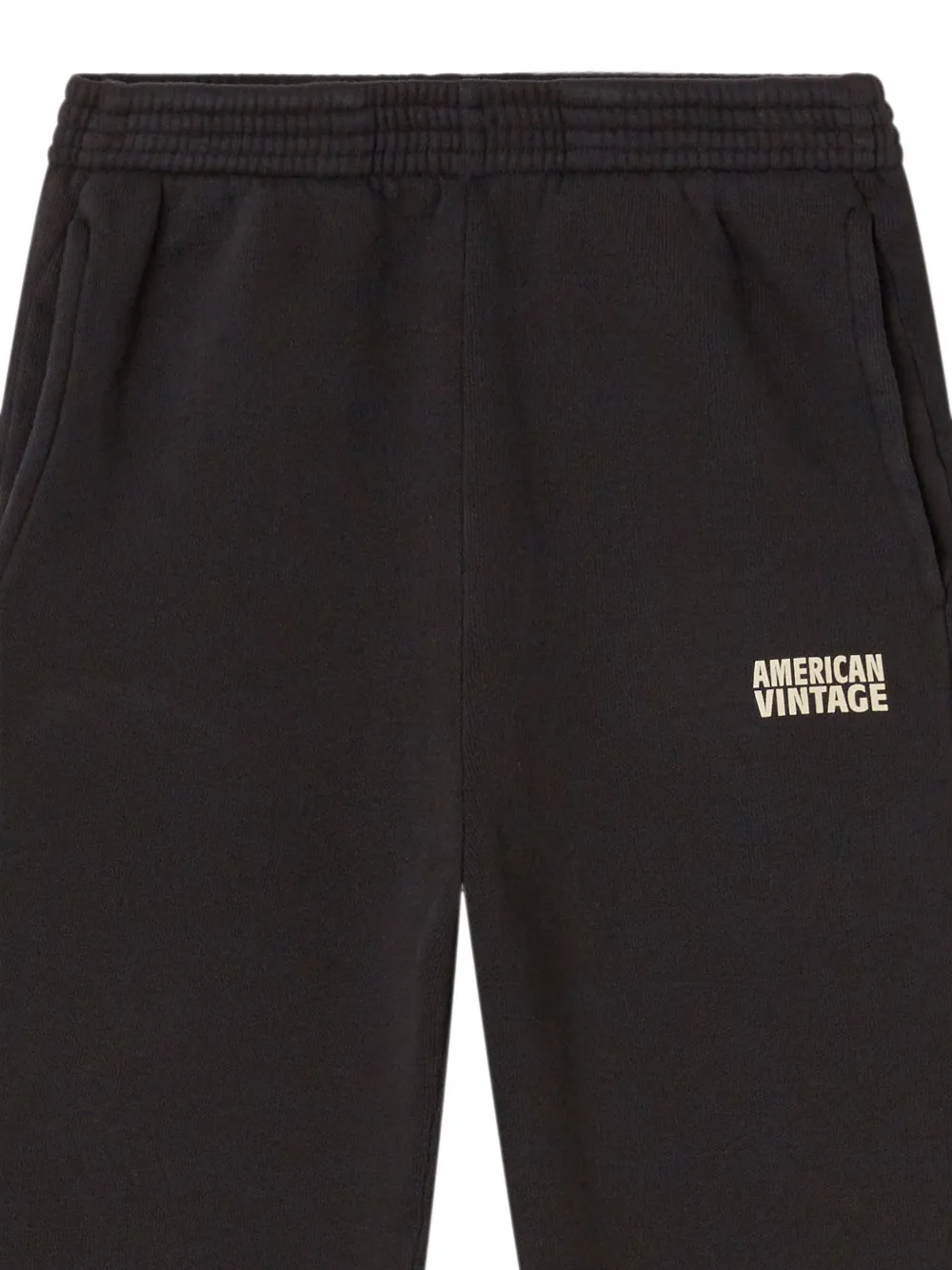American Vintage Kids Izubird trainingsbroek met logoprint Grijs