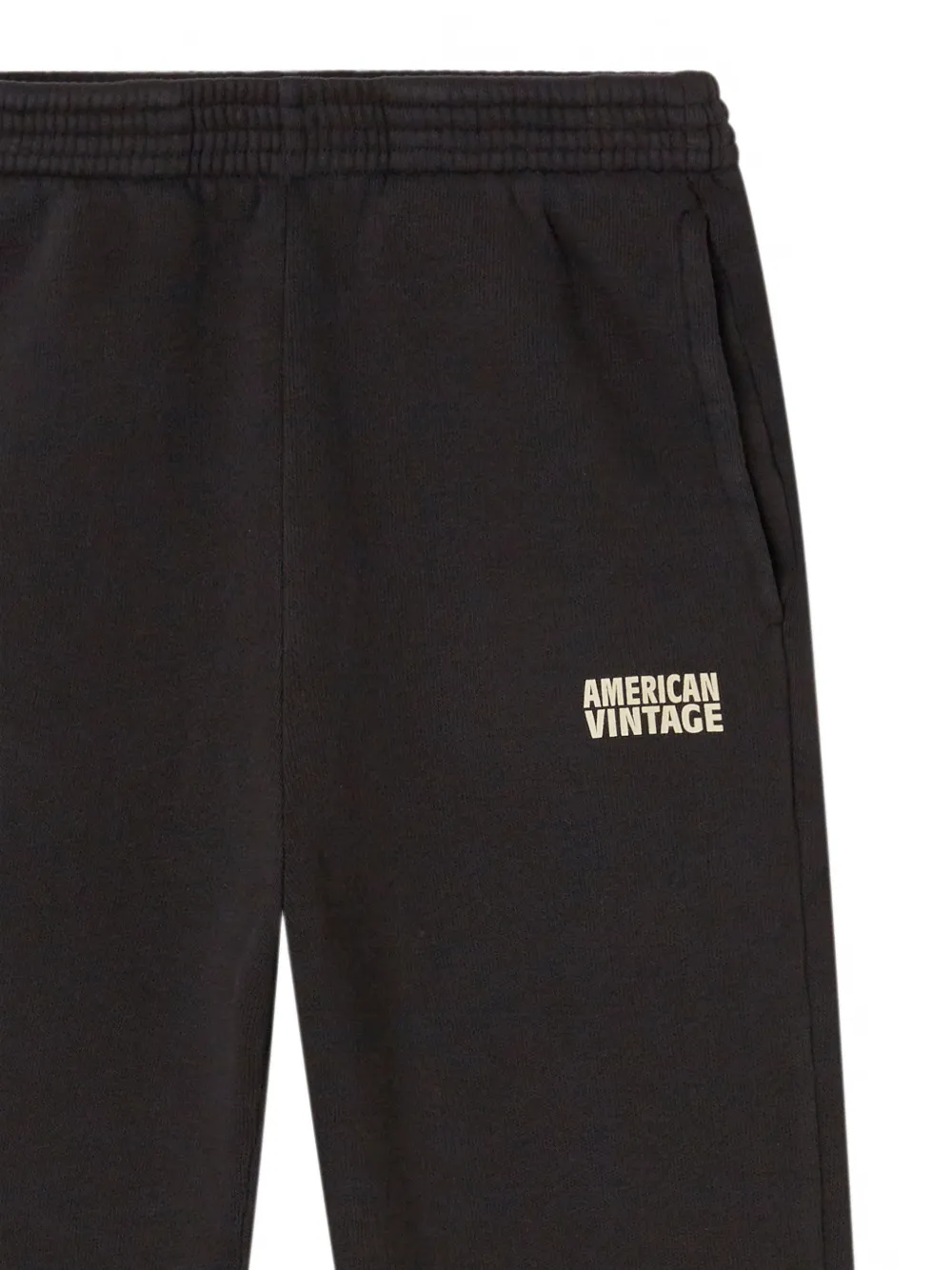 American Vintage Kids Izubird trainingsbroek met logoprint Grijs