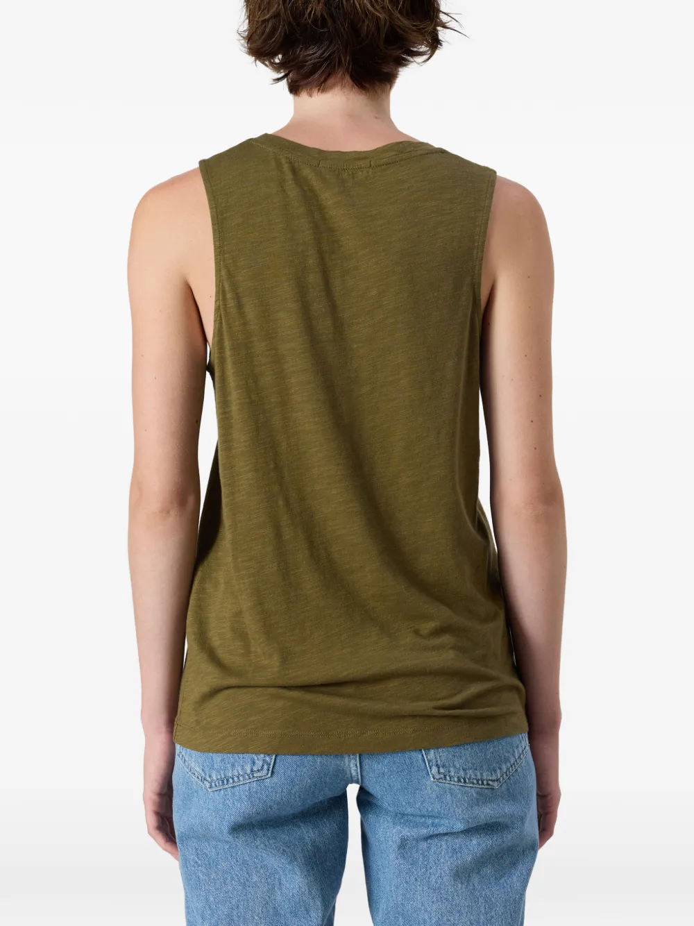 American Vintage Jacksonville jersey tanktop Groen