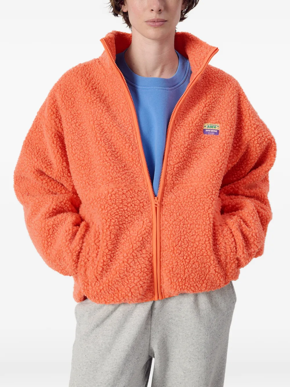 American Vintage Hoktown jack met lammy-effect Oranje