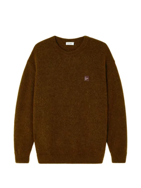 American Vintage Vitow logo-patch sweater