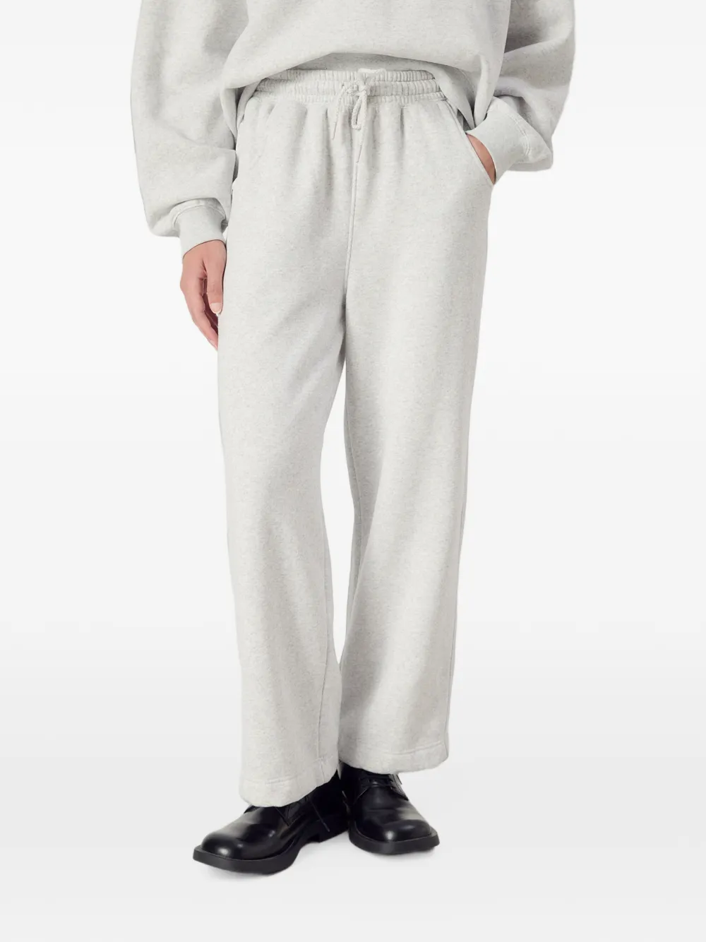 American Vintage Baptown straight trainingsbroek Grijs