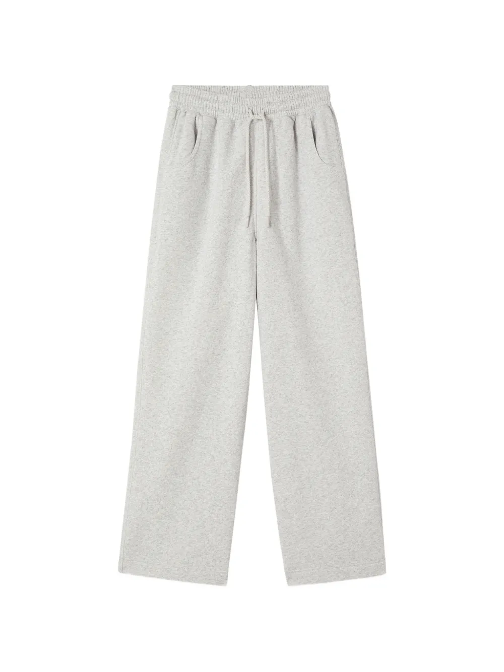 American Vintage Baptown Straight-leg Track Pants In Grey