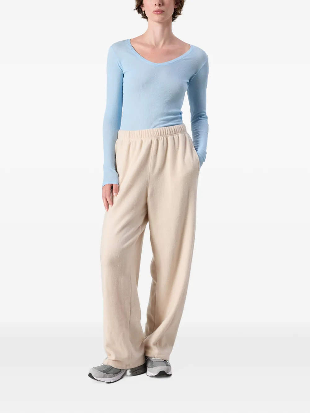 American Vintage Puggy trainingsbroek met trekkoord Beige