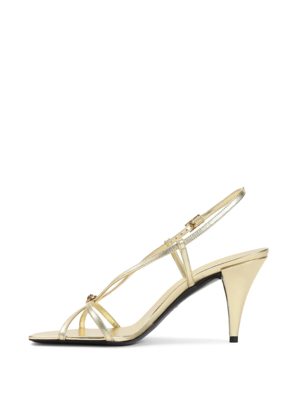 Versace Medusa 95 Head sandalen met Medusa-plakkaat Goud