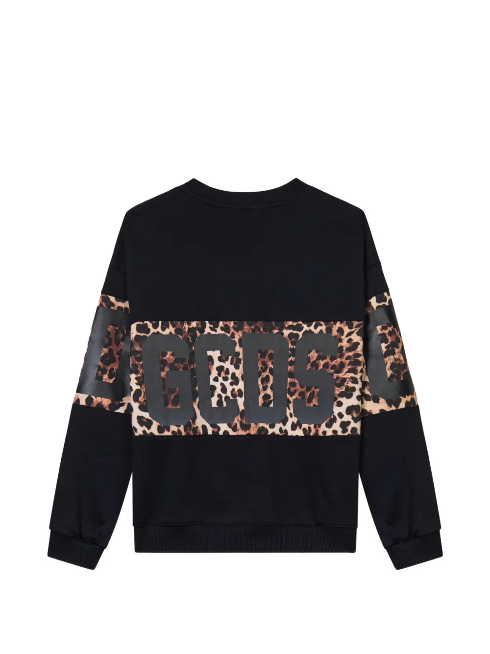Gcds Kids Sweater met logoprint Zwart