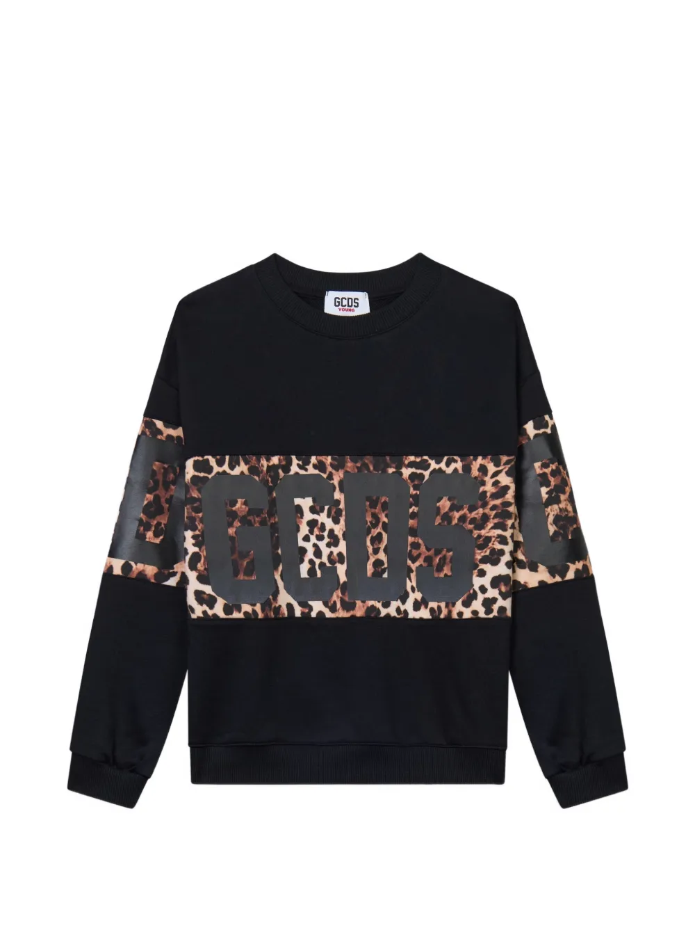 GCDS Felpa con logo - Nero