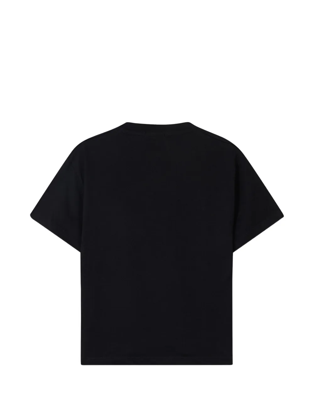 Gcds Kids T-shirt met luipaardprint Zwart