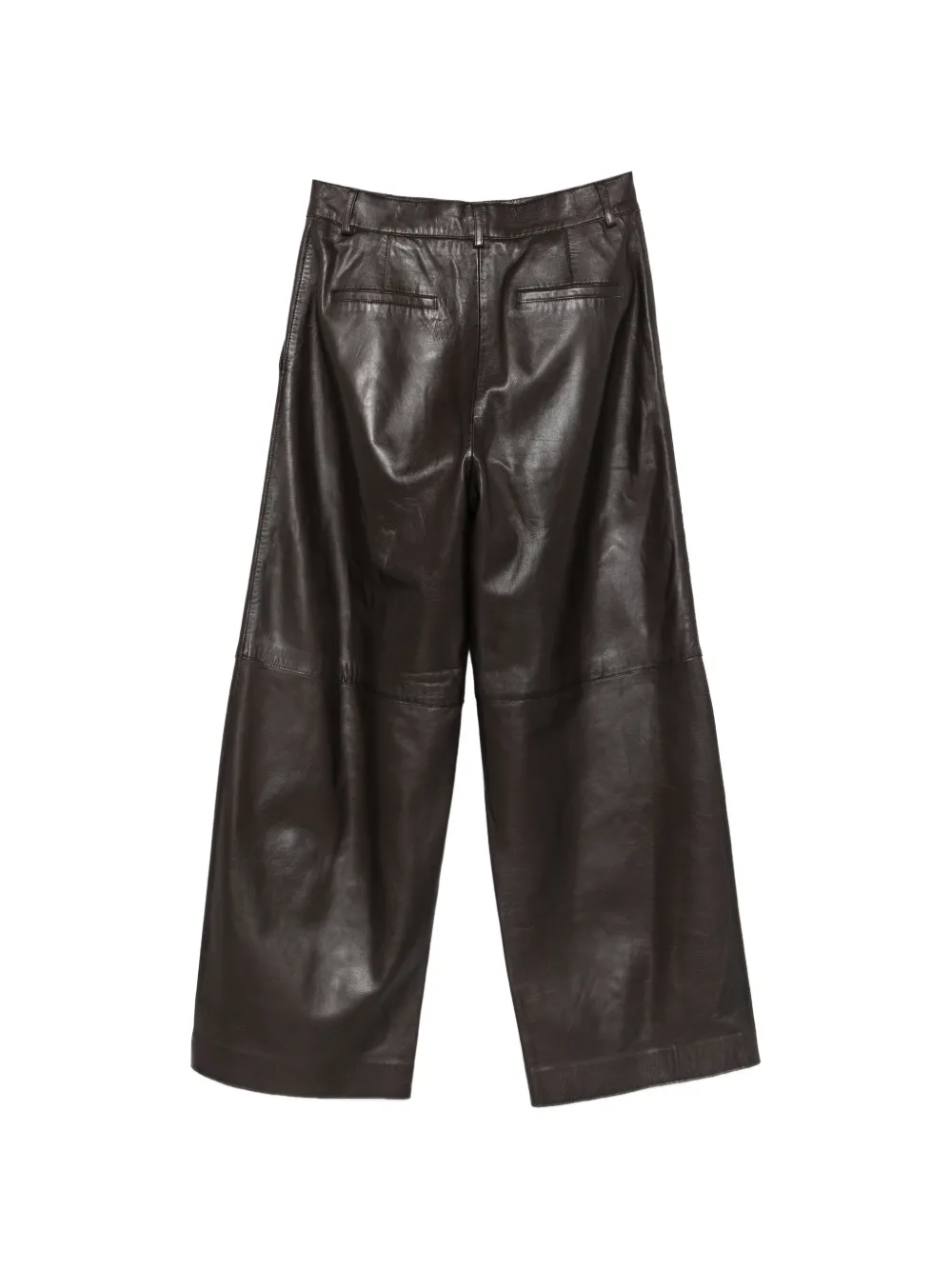 P.A.R.O.S.H. Broek met wijde pijpen Bruin