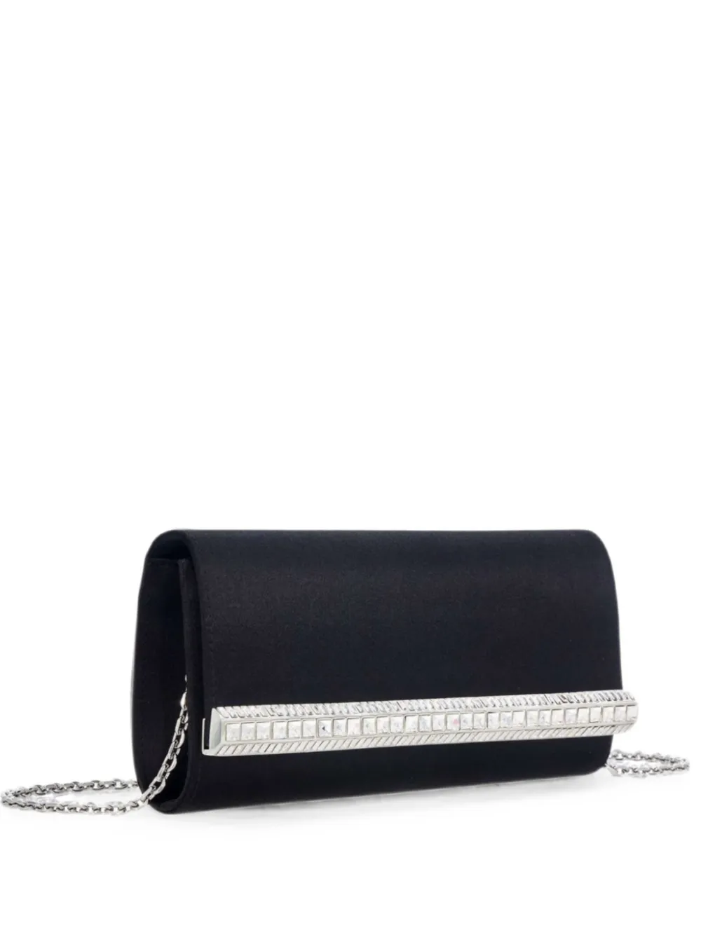 Judith Leiber Perry chain-strap clutch bag - Nero