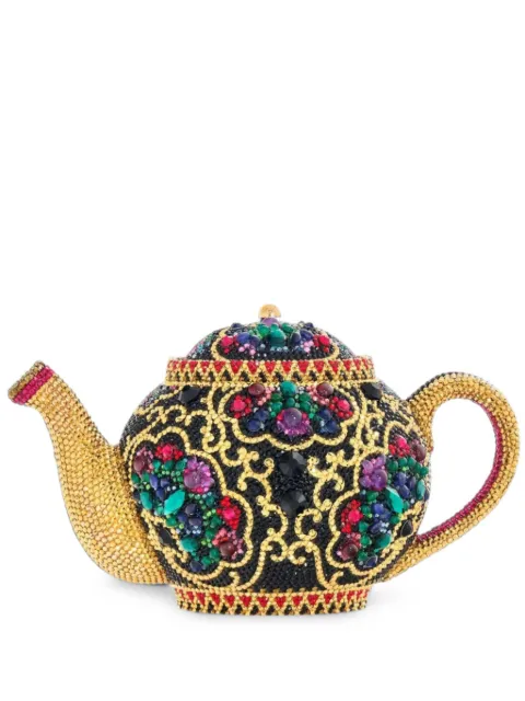 Judith Leiber Jasmine Teapot crystal-embellished tote bag