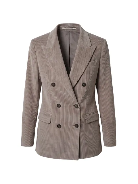 Tagliatore double-breasted corduroy jacket