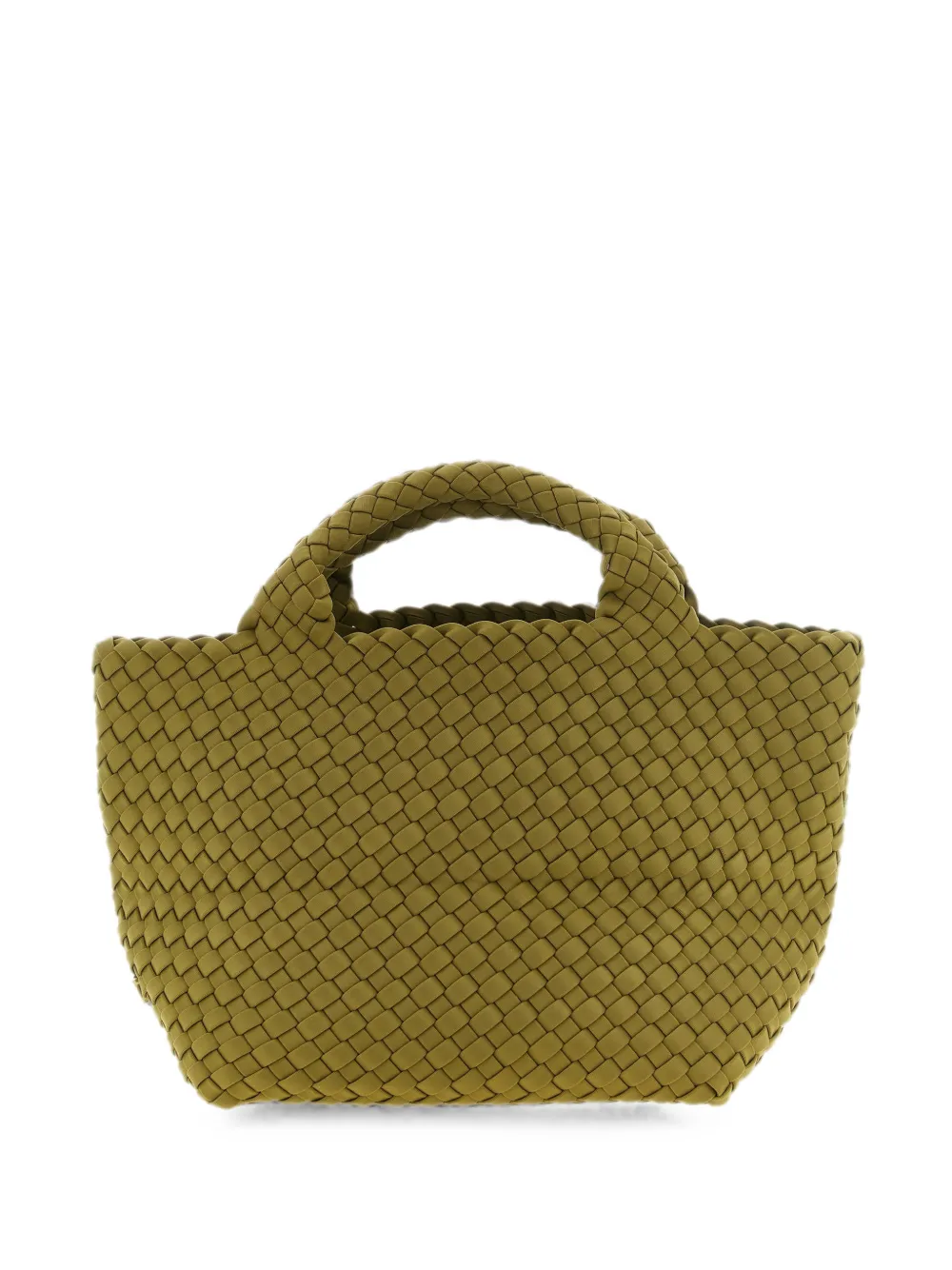 NAGHEDI St. Barths woven small tote bag - Grün