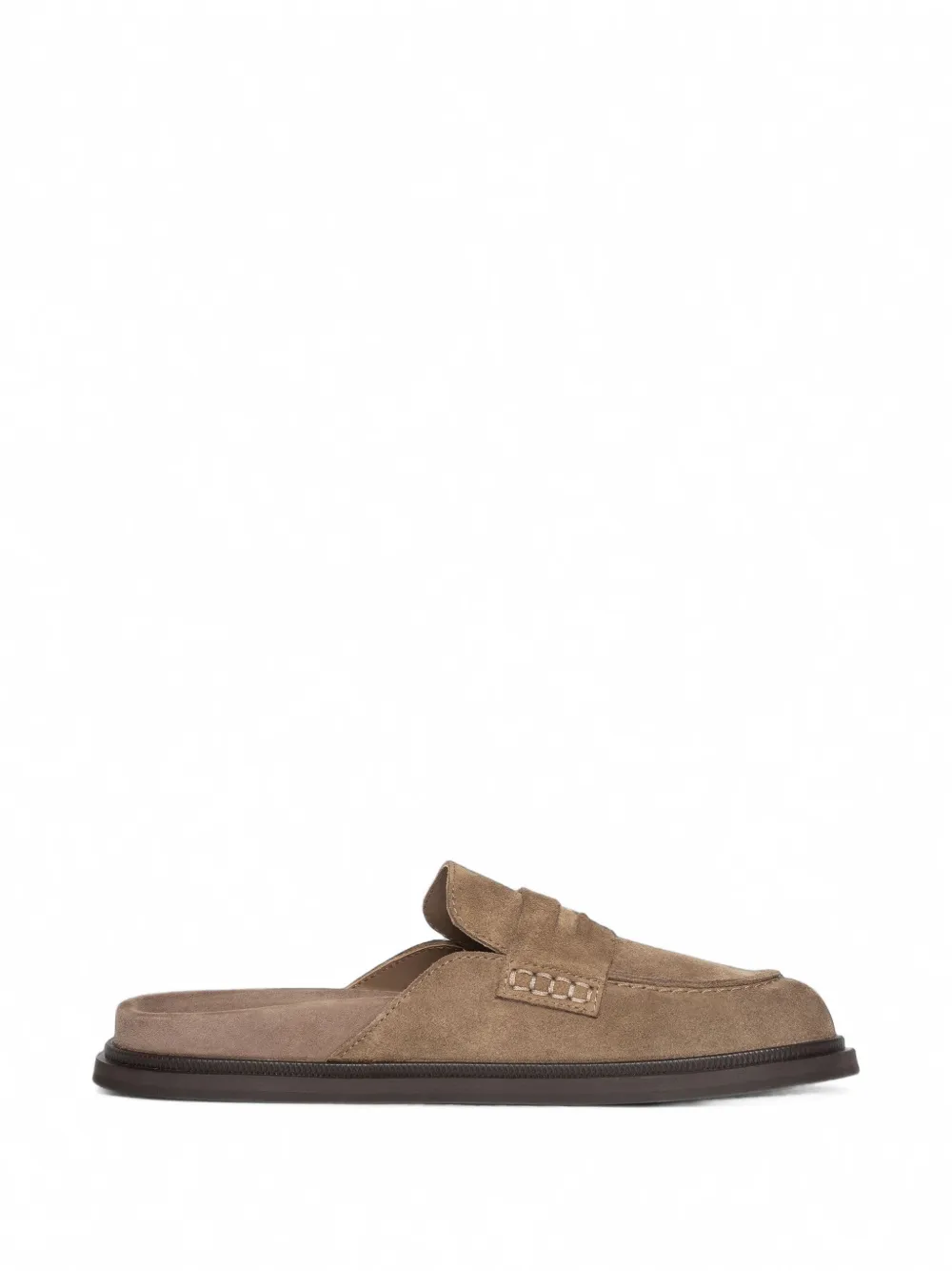 Manière De Voir Mules Sidney in pelle scamosciata - Marrone
