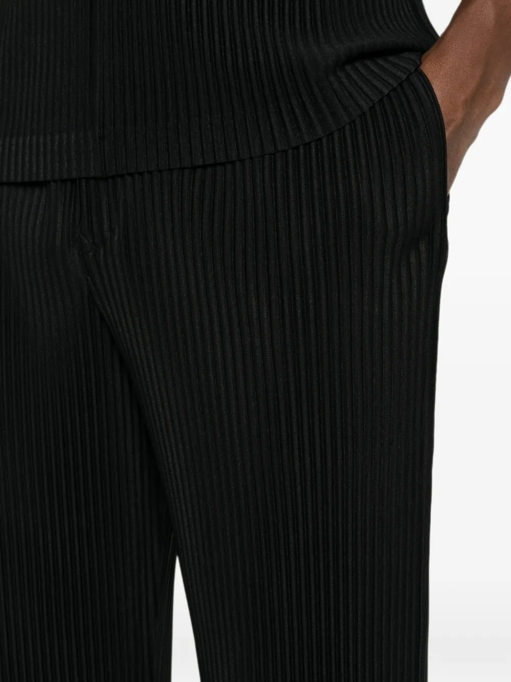 Homme Plissé Issey Miyake Plooibroek Zwart