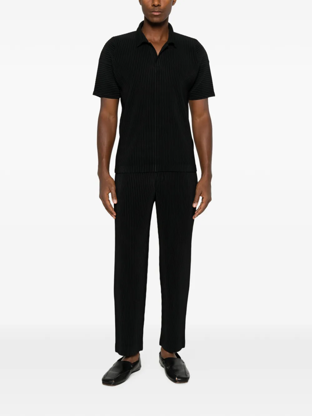 Homme Plissé Issey Miyake Plooibroek Zwart