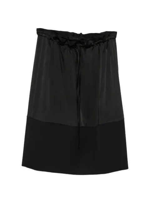 ALAINPAUL drawstring-fastening mini skirt