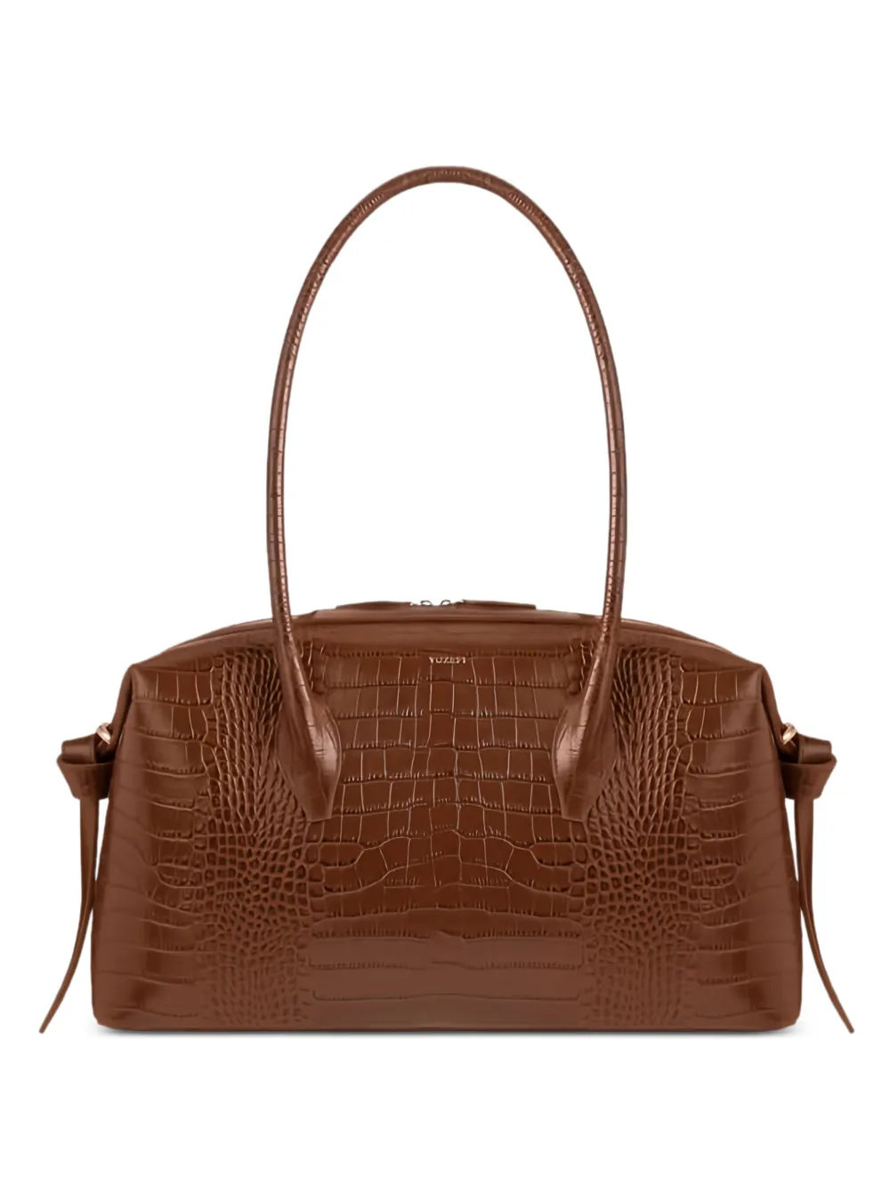 Yuzefi Brioche croc-effect leather shoulder bag