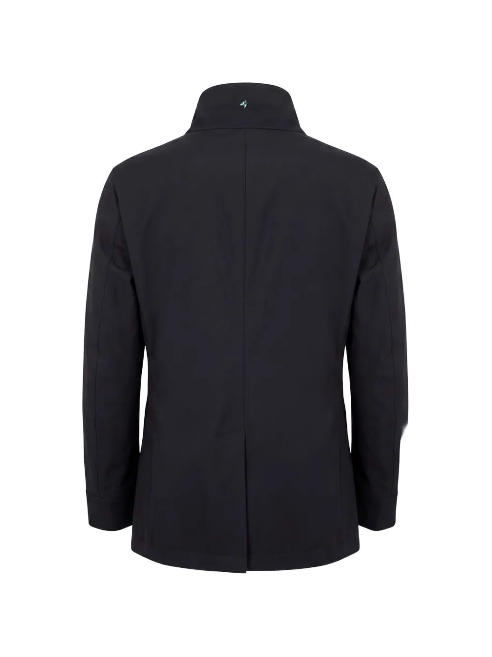 Montecore Jack met hoge hals en dubbele rij knopen Blauw